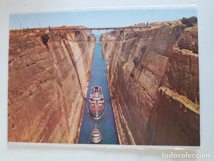 Postkarten: hln-oferta por lotes- postal- Grecia, canal de corinto