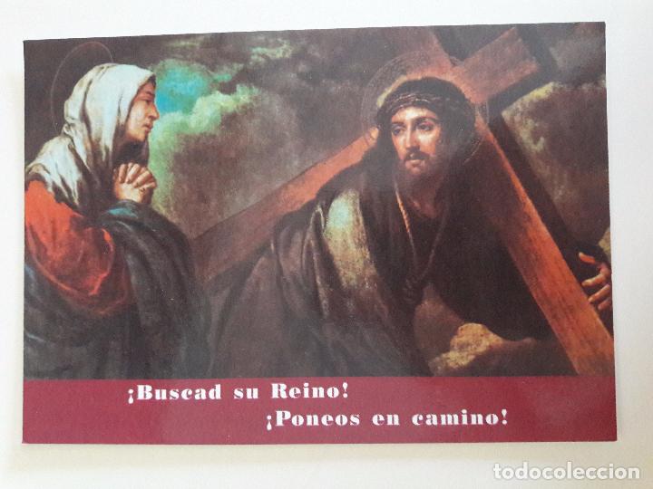 Postkarten: hln-oferta por lotes- postal- jesus portando la cruz