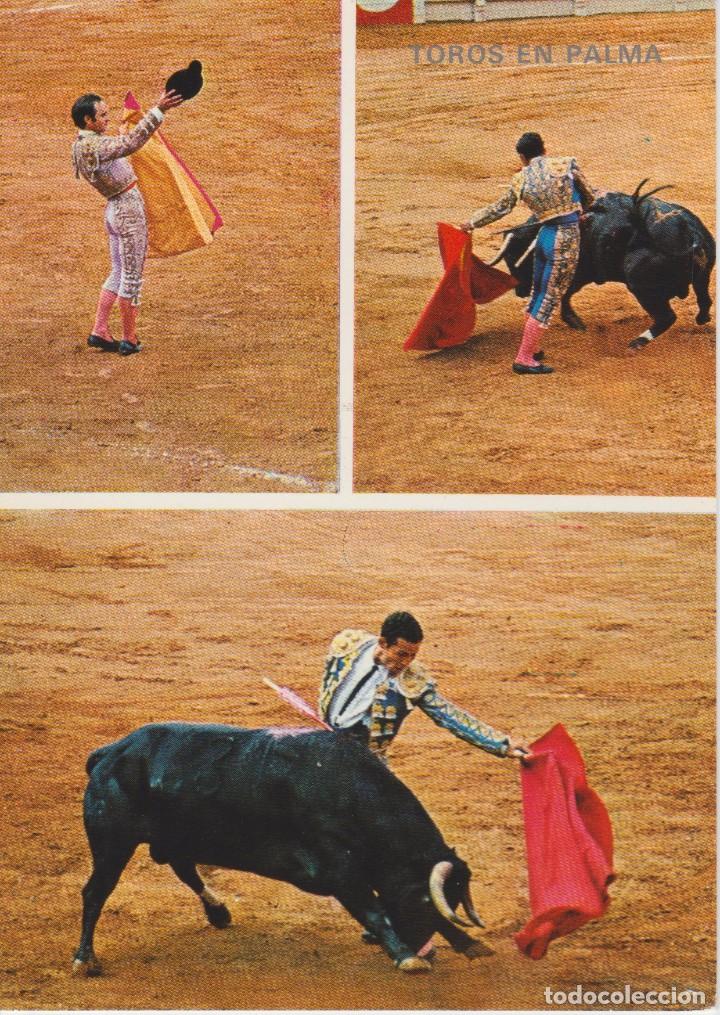 Postales: (11051) POSTAL TAUROMAQUIA. TOROS EN PALMA - Foto 1