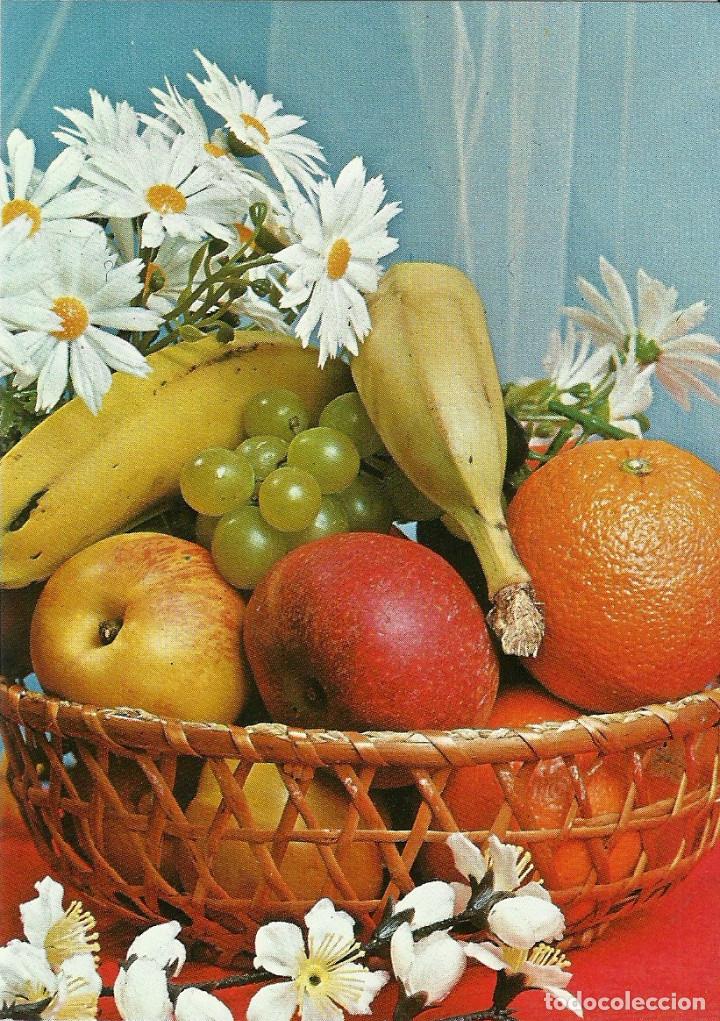 Postales: POSTAL CESTA DE FRUTAS - COLECCION PERLA - Foto 1