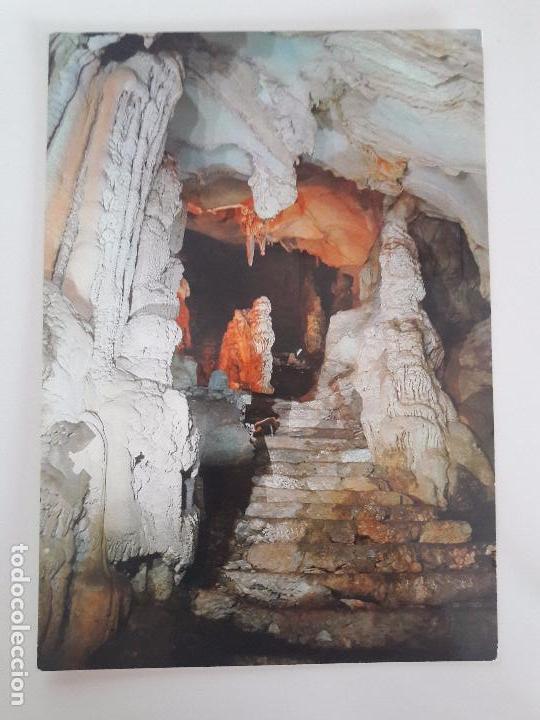 Postkarten: hln-oferta por lote- postal- malaga, benaojan, cueva de la pileta