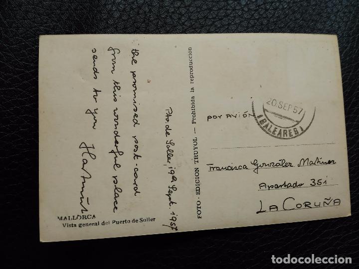 Postales: Portal puesto de S&oacute;ller Mallorca 1957 - Foto 2