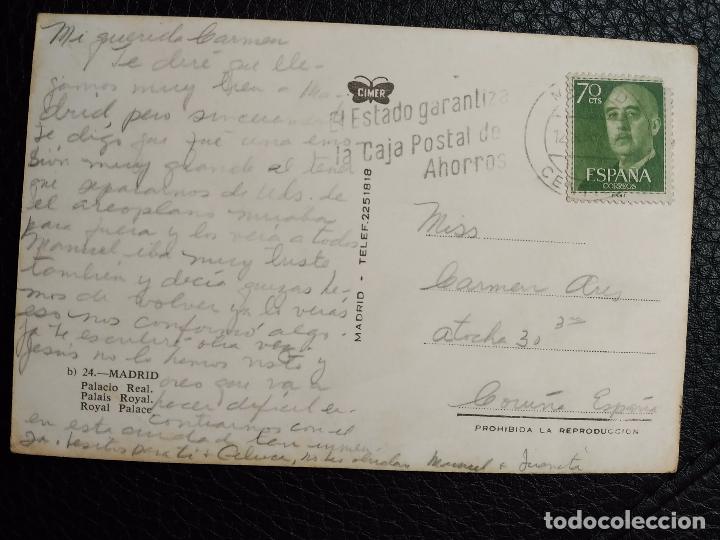 Postales: Postal Palacio Real Madrid - Foto 2