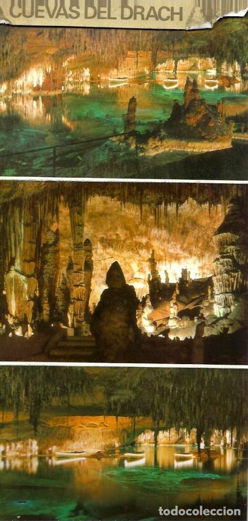 Postkarten: VE15- BLOC DE 10 FOTOS COLOR DE - CUEVAS DEL DRACH- TODAS NUEVAS