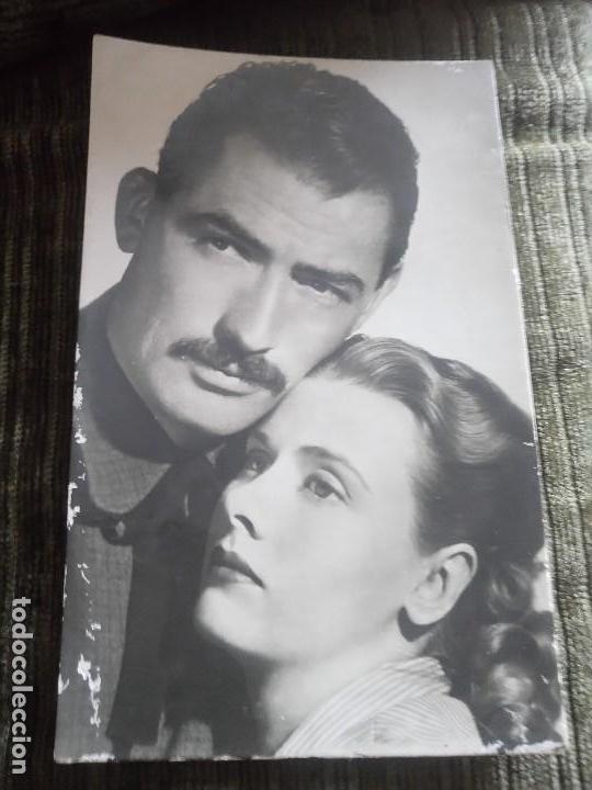 Postales: POSTAL. HELEN WELSCOTT Y GREGORY PECK. - Foto 1
