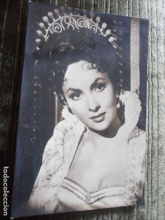 Postales: POSTAL. ACTRIZ GINA LOLLOBRILLIDA. - Foto 1