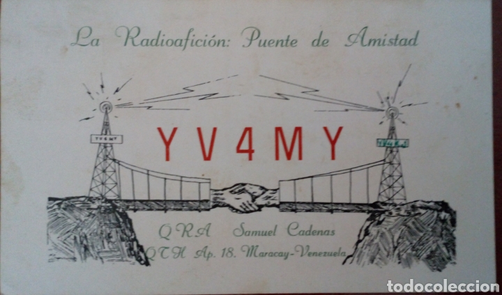Postales: TARJETA POSTAL RADIO AFICIONADO A&Ntilde;O 1969. CARACAS. VENEZUELA