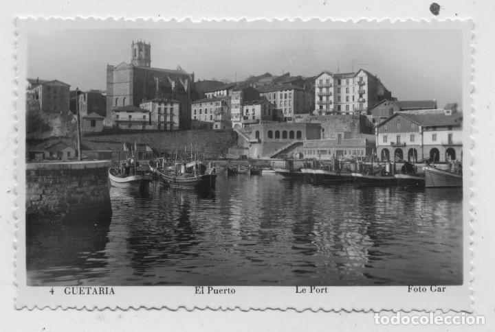 Postales: GUETARIA EL PUERTO BARCOS  ANTIGUA POSTAL - Foto 1