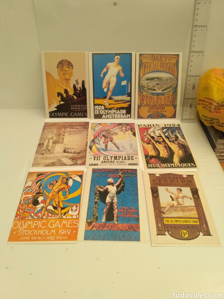 Postales de juegos ol&iacute;mpicos venca