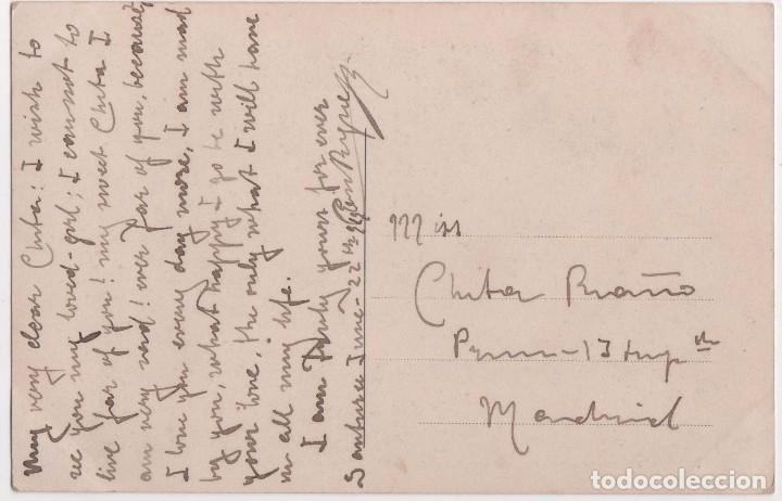 Postales: POSTAL ANTIGUA ESCRITA 1919 - Foto 2