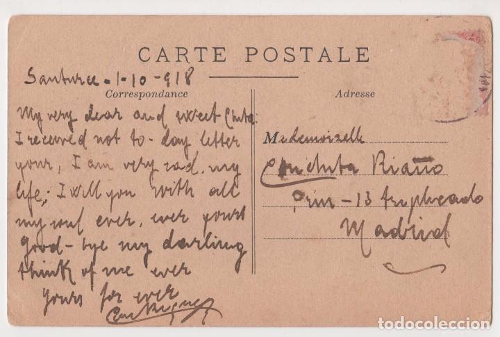 Postales: POSTAL ANTIGUA ESCRITA 1918 - Foto 2