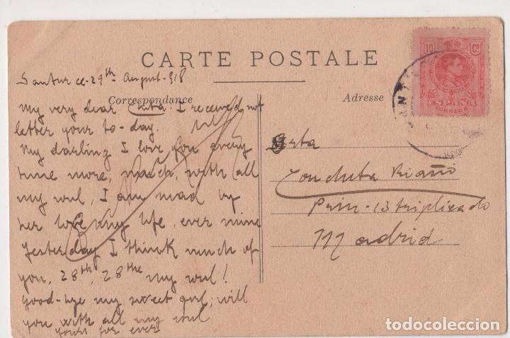 Postales: POSTAL ANTIGUA ESCRITA 1918 - Foto 2