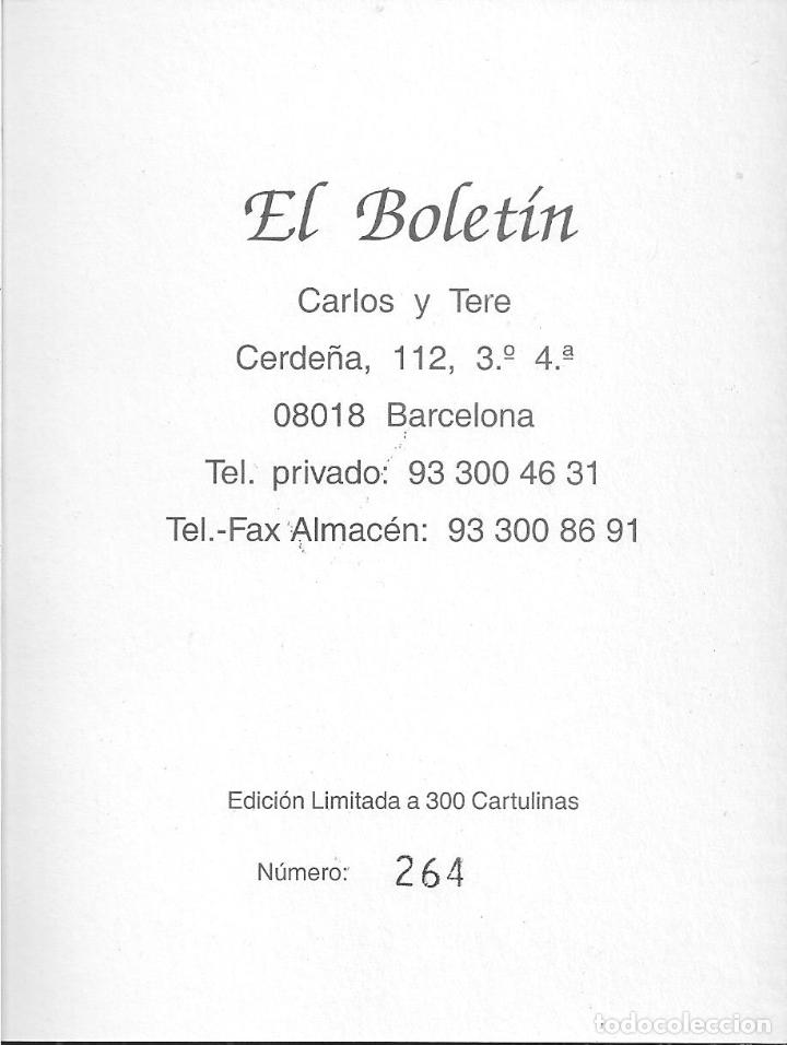 Postales: Postal de El Bolet&iacute;n 05 Alberto El Informal. - Foto 2