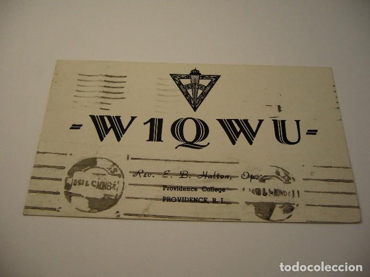 Postales: POSTAL RADIOAFICIONADO PROVIDENCE - Foto 1