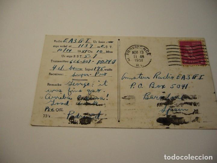 Postales: POSTAL RADIOAFICIONADO PROVIDENCE - Foto 2