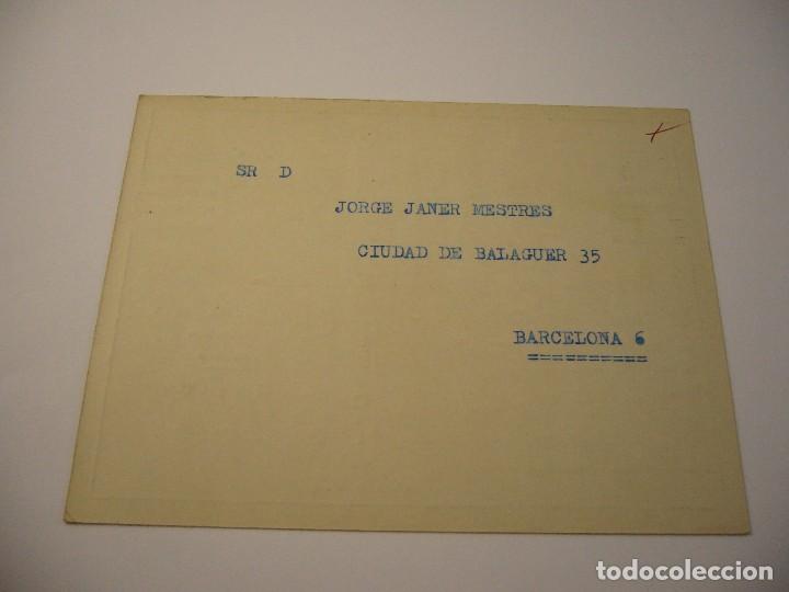Postales: POSTAL RADIOAFICIONADO BARCELONA - Foto 2