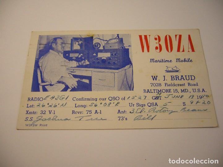 POSTAL RADIOAFICIONADO BALTIMORE USA