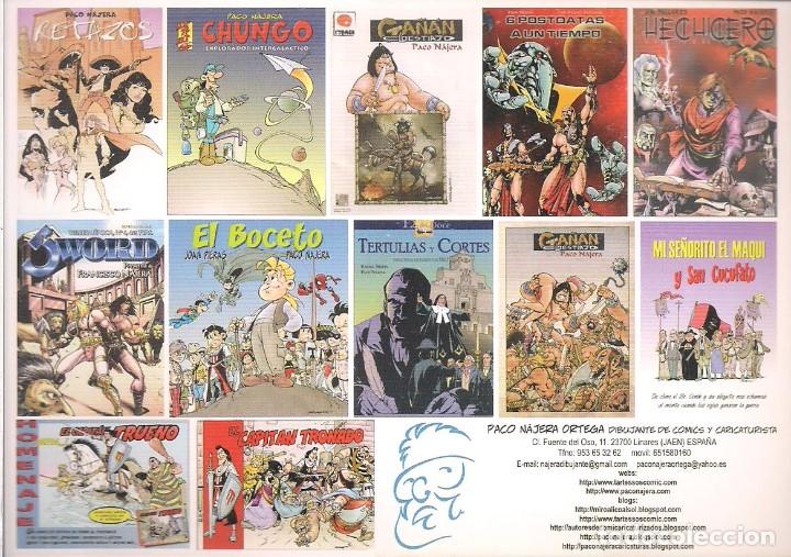 Postales: PACO N&Aacute;JERA: TARTESSOS - Foto 2