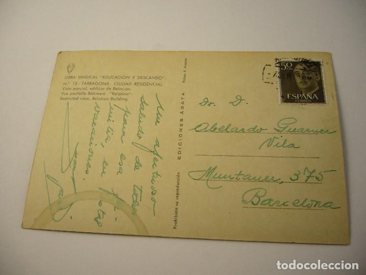 Postales: POSTAL TARAGONA CIUDAD RESIDENCIAL ESCRITA - Foto 2