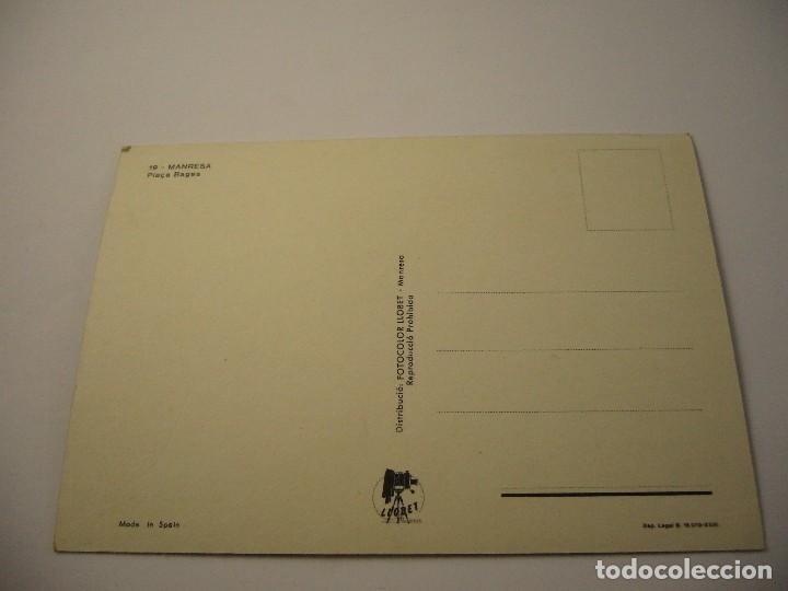 Postales: POSTAL MANRESA PLAZA BAGES - Foto 2