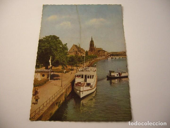 Postales: POSTAL FRANKFURT MAIN ESCRITA - Foto 1