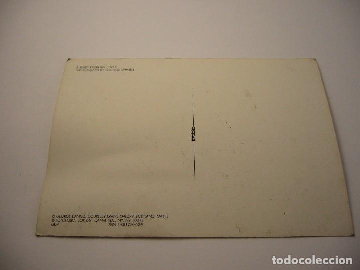 Postales: POSTAL AUDREY HEPBURN 1955 - Foto 2