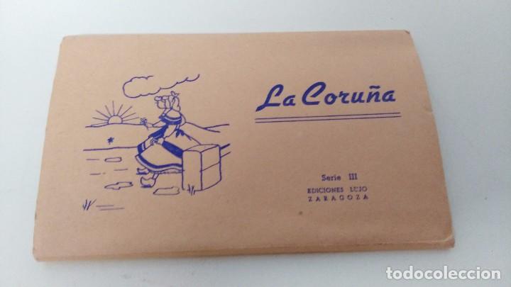 Postales: antiguo libreto de postales la coru&ntilde;a serie 3 - Foto 1