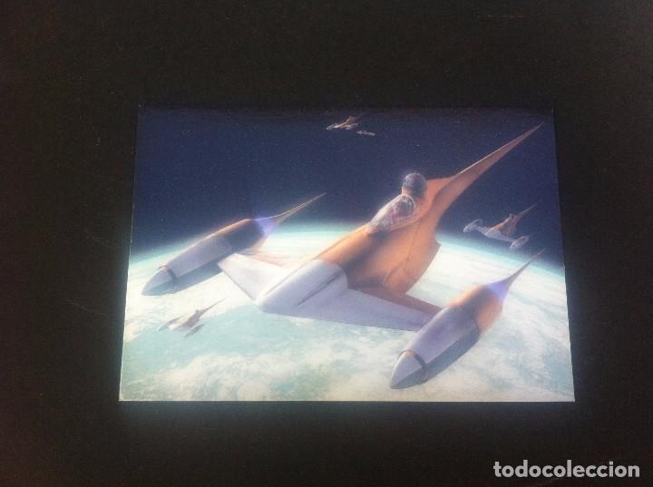 Postales: POSTAL (STAR WARS EPISODE I) NABOO STARFIGHTERS