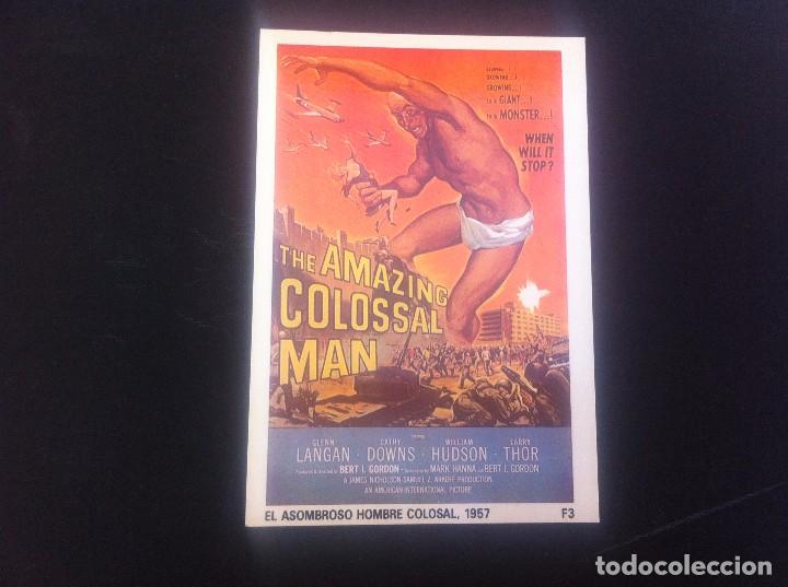 Cartoline: POSTAL (THE AMAZING COLOSSAL MAN)