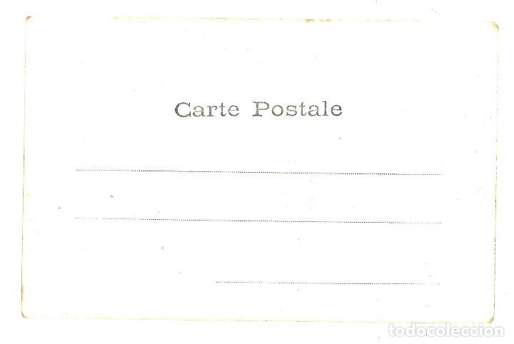 Postales: Jour de lan. Escrita en Bilbao en 1909 - Foto 2