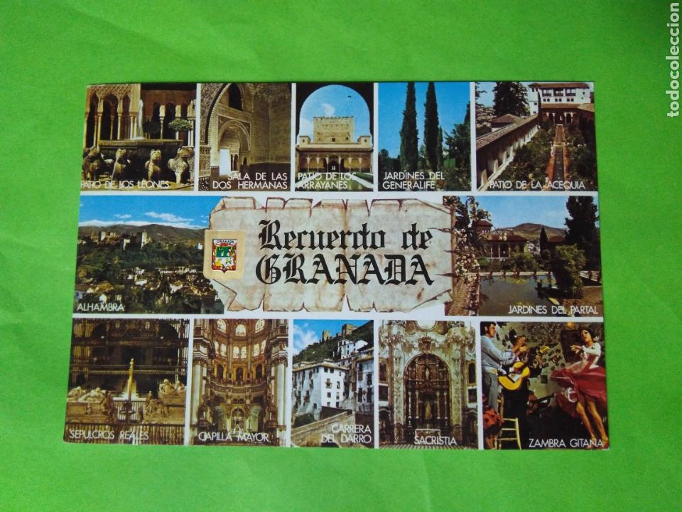 Postales: POSTAL GRANADA 1978 ESCRITA Y CIRCULADA - Foto 1
