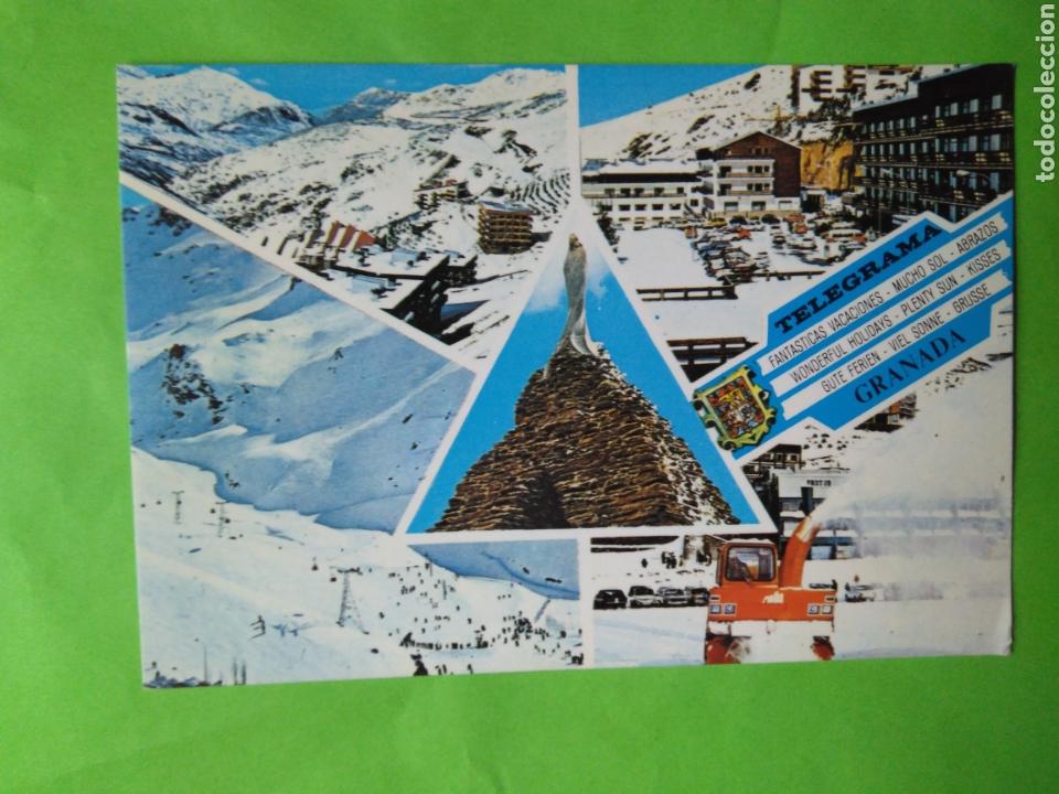 Postales: POSTAL GRANADA SIERRA NEVADA - Foto 1
