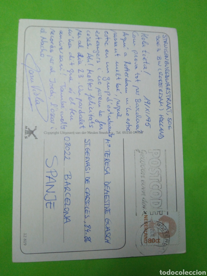 Postales: POSTAL ROTERDAM ESCRITA Y CIRCULADA - Foto 2