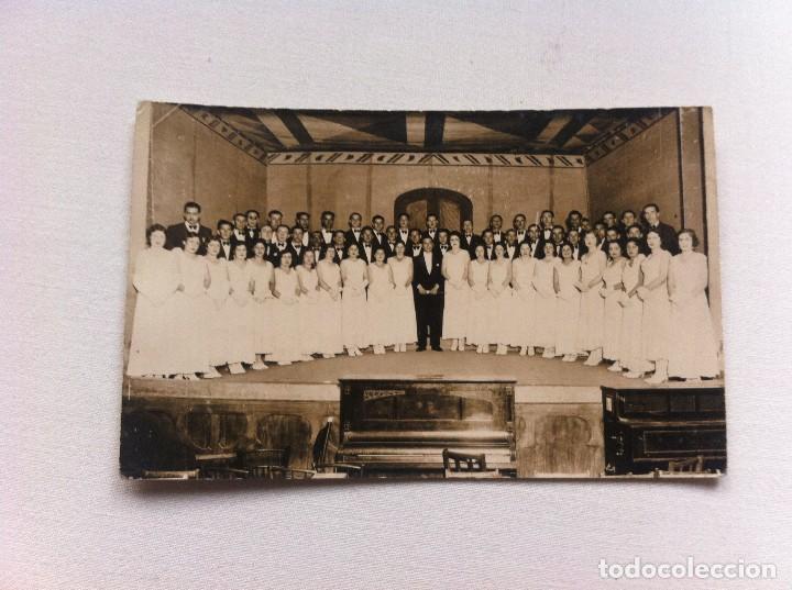 Cartoline: POSTAL (CORO DE MUJERES Y HOMBRES) M&Uacute;SICA. POSTAL NO ESCRITA. 14 x 9cm