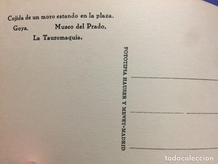 Postales: 20 Postales MUSEO DEL PRADO , LA TAUROMAQUIA  - - Foto 3