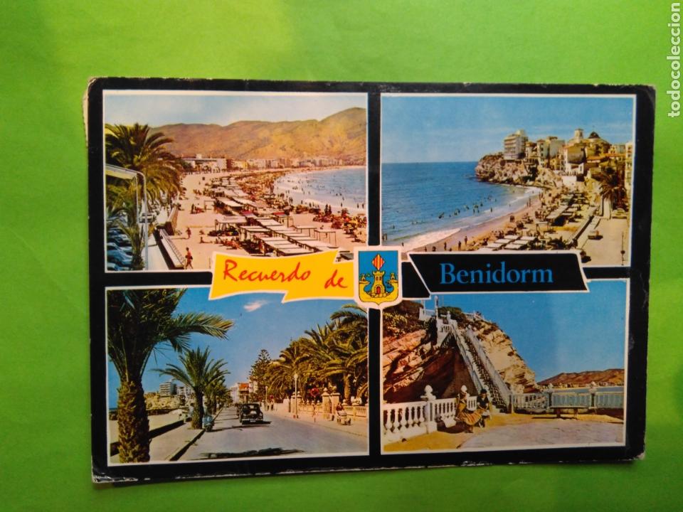 Postales: GPOSTAL 95 BENIDORM ESCRITA Y CIRCULADA - Foto 1