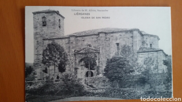 Postales: Iglesia de San Pedro.Li&eacute;rganes - Foto 1