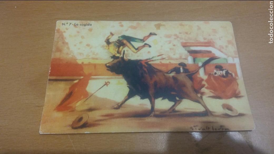Postales: Postal taurina la cogida - Foto 1