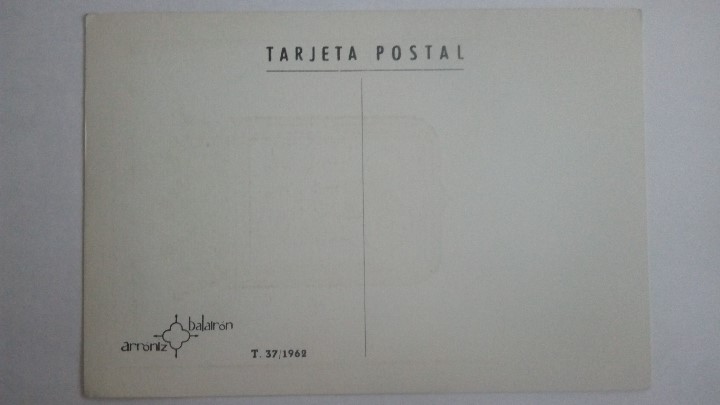 Postales: POSTAL ESCUDO DE BURGOS, 1962 - Foto 2