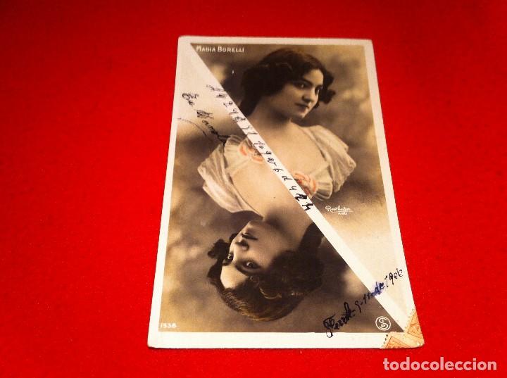 Cartoline: POSTAL (MADIA BORELLI) ESCRITA Y CIRCULADA