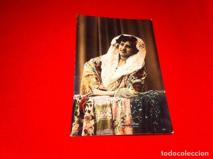 Cartoline: POSTAL (CONCHITA LEDESMA). POSTAL ESCRITA Y CIRCULADA 1906.