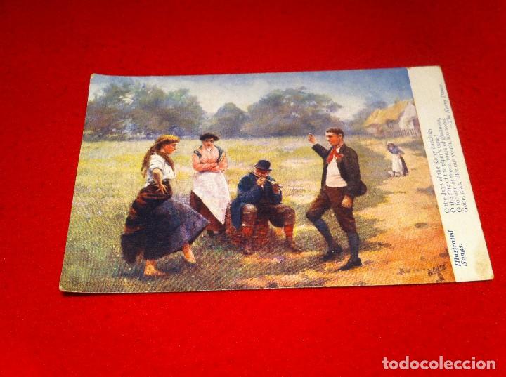 Cartes Postales: POSTAL (THE KERRY DANCE) SONGS OF IRELAND.  POSTAL ESCRITA