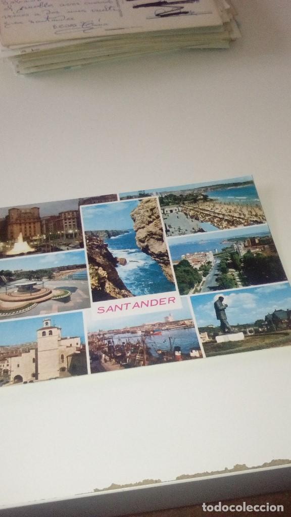 Postales: C-270318 POSTAL 2077 SANTANDER ESCRITA - Foto 1