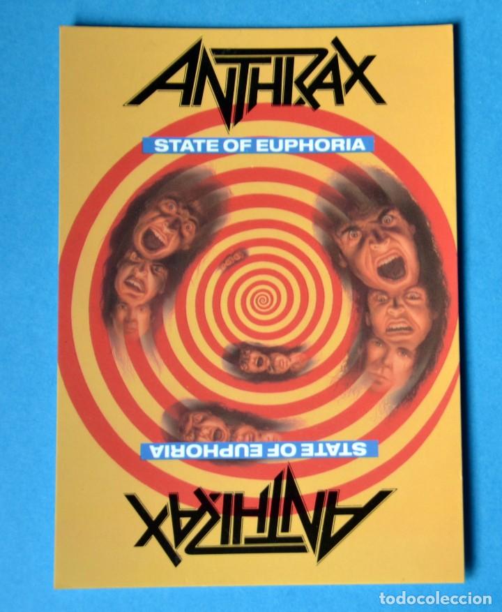 Postales: POSTAL DE ANTHRAX - Foto 1
