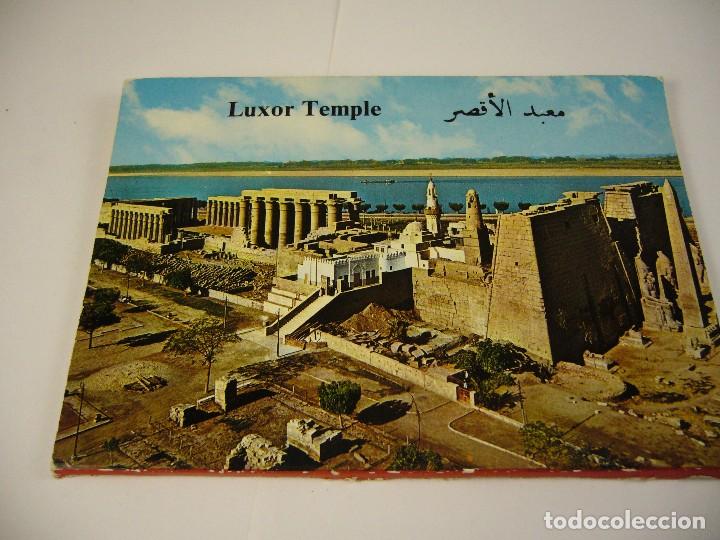 Postales: Lote de postales Luxor Temple - Foto 1