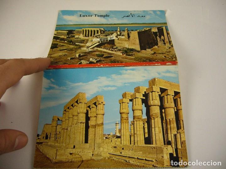 Postales: Lote de postales Luxor Temple - Foto 3