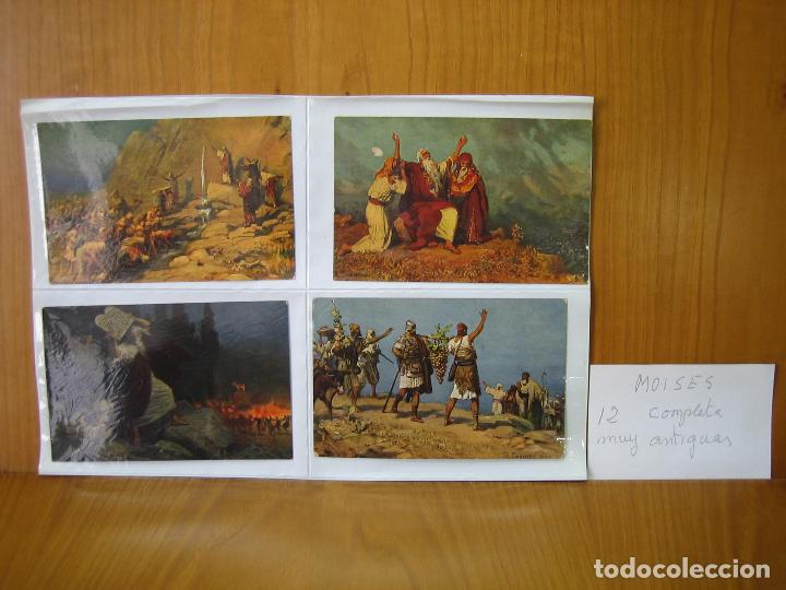 Postales: Antigua coleccion completa de Moises - Foto 1