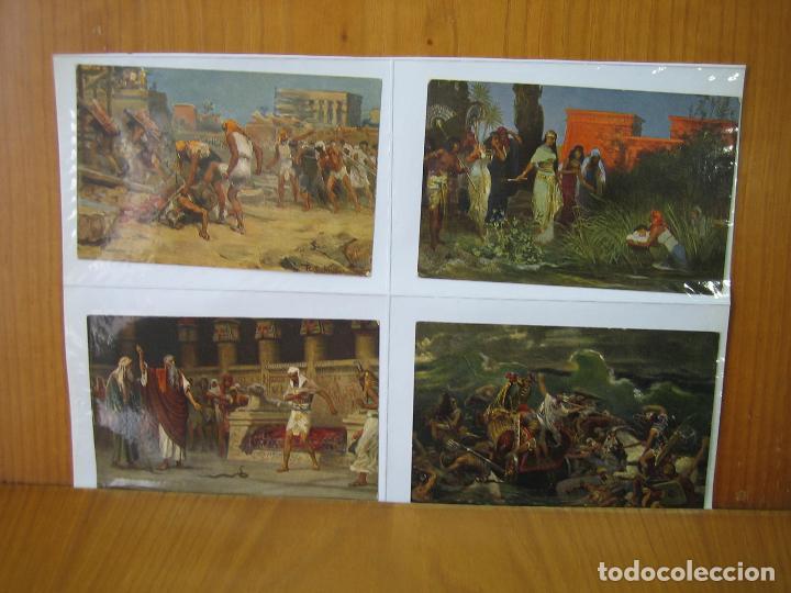 Postales: Antigua coleccion completa de Moises - Foto 2