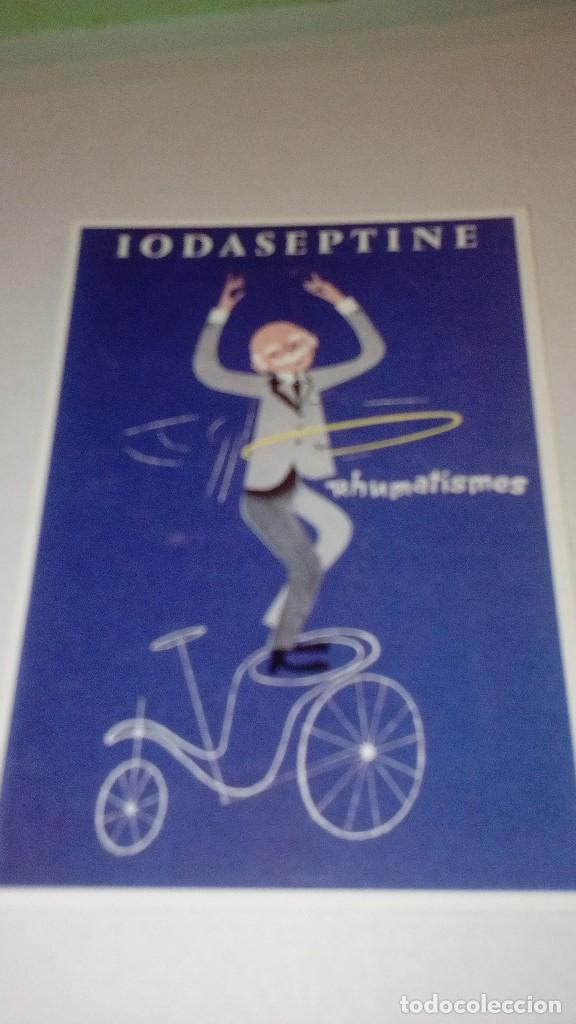 Cartes Postales: 9c-cd05 POSTAL PURGATIF IODASEPTINE RHUMATISMES DESPEGADA POR DETRAS