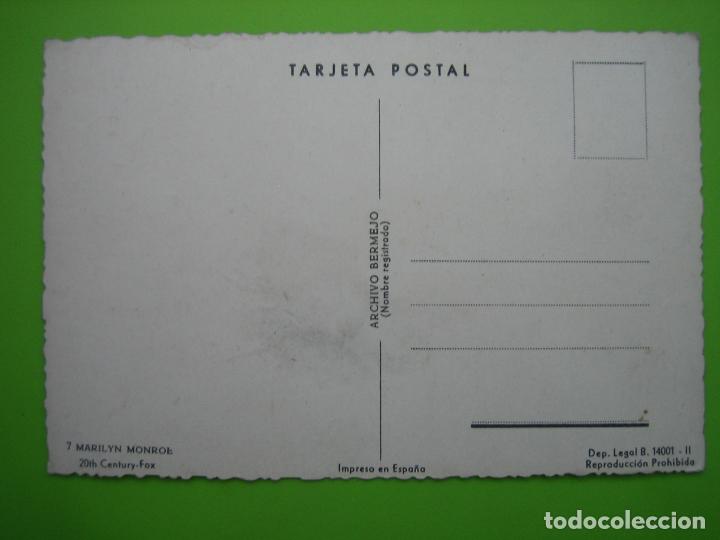 Postales: Postal de Marilyn Monroe - Foto 2